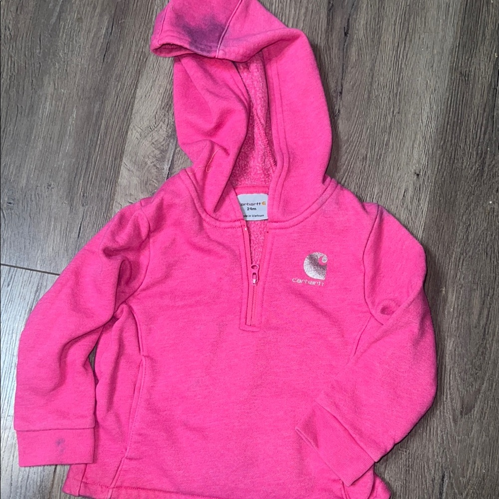 Carhartt Kids Pink Hoodie